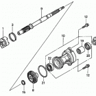 BFP8D4 LHTA Вал гребного винта  /  гребной винт