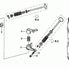 BFP8D4 LHTA Распределительный вал и клапана
