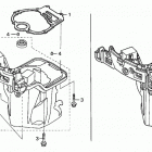 BF15D4 LHTA Масняный кожух+прокладка поддона