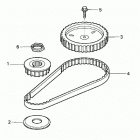 BFP8D4 LHTA Ремень ГРМ