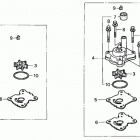 BF15D4 LHTA Водяной насос, комплект крыльчатки