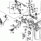 BF20D4 SRA Oil Case + Shift Shaft (remote Specification)