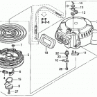 BF15D4 LHTA Ручной стартер