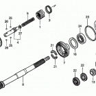 BF75A4 LRTA Вал гребного винта  /  гребной винт