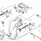 BFP8D4 LHTA Кронштейн крепления транца