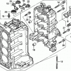 BF90A1 JHTA Блок цилиндров