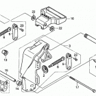 BF15D4 LHTA Кронштейн крепления транца