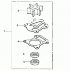BF30A2 SHA Водяной насос, комплект крыльчатки