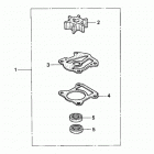 BF40A2 LRA Водяной насос, комплект крыльчатки