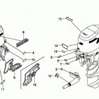 BF30A2 SHA Наклейки предупреждения