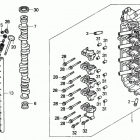 BF115A2 LCA Головка цилиндров + Распред.вал