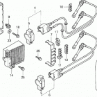 BF115A2 LCA Катушка зажигания и Блок зажигания (C.D.I)