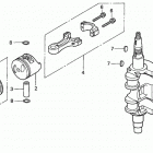 BF8D2 LHSA Piston + Connecting Rod