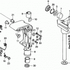 BF5AY SA Поворотный кронштейн,рычаг рулевого управления