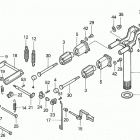 BF25AY SHA Поворотный кронштейн,рычаг рулевого управления