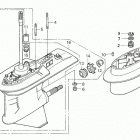 BF75AY LHTA Картер коробки передач в сборе (нога)