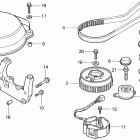 BF25AY SHA Ремень ГРМ