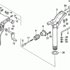 BF45AM LHA Поворотный кронштейн,рычаг рулевого управления