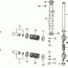 B75K3 LD Распределительный вал и клапана