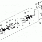 B75K3 LD Fuel Pump + Cover