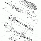 H075412VT Gear Housing Assembly, Propeller Shaft