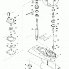 H050412VD Корпус редуктора, вертикальный вал