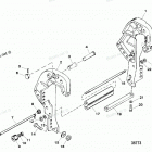 H040312VD Кронштейн транца