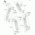 Bayou 300 4X4 (KLF300-C8) Амортизатор