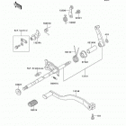 Bayou 300 4X4 (KLF300-C8) Механизм переключения передач