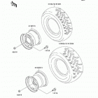 Bayou 300 4X4 (KLF300-C8) Колеса,покрышки