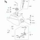 Bayou 300 4X4 (KLF300-C8) Топливный бак
