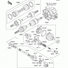 Bayou 300 4X4 (KLF300-C8) Drive shaft(front)(klf300-c7&nami.c9)