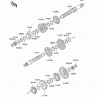 Bayou 300 4X4 (KLF300-C8) Трансмиссия
