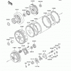 Bayou 300 4X4 (KLF300-C8) Сцепление