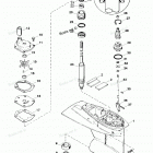 H040312UD Корпус редуктора, вертикальный вал