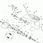H040312UD Gear Housing Assembly, Propeller Shaft