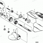 H009201UZ Gear Housing Assembly(propshaft)