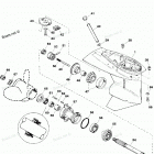 H050412UT Gear Housing Assembly, Propeller Shaft