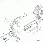 H050412UE Кронштейн транца