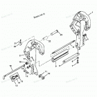 H050412TD Кронштейн транца