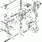 H075412TD Swivel Bracket-stern Brackets (manual Tilt Models)