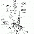 H120412TT Gear Housing Assembly(driveshaft) (6 Jaw Reverse C...