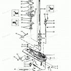 H090412TD Gear Housing Assembly(driveshaft) (6 Jaw Reverse C...