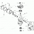 H050412TT Коленвал и поршни