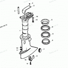 H005201TD Корпус вертикального вала