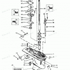 H120412TT Gear Housing Assembly(driveshaft) (3 Jaw Reverse C...