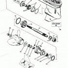 H120412TT Gear Housing Assembly(propshaft) (6 Jaw Reverse Cl...