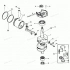 H040312TD Коленвал и поршни