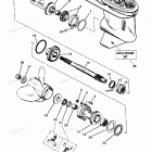 H120422TD Gear Housing Assembly(propshaft) (6 Jaw Reverse Cl...