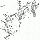 H075412TT Swivel Bracket-stern Brackets (power Trim Models)